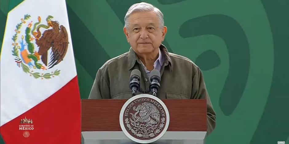 Andrés Manuel López Obrador desde Oaxaca habló de la variante Ómicron.