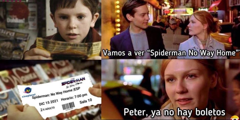 Los mejores memes de la preventa de Spider-Man: No Way Home