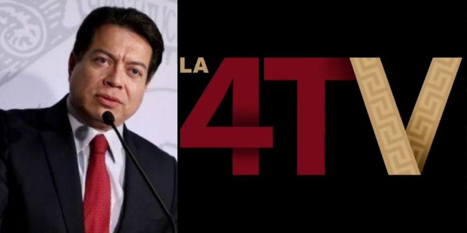 Mario Delgado presenta la "4TV"