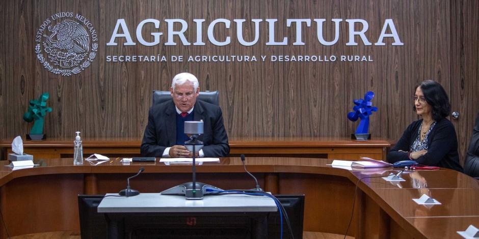 El secretario de Agricultura y Desarrollo Rural, Víctor Villalobos Arámbula.