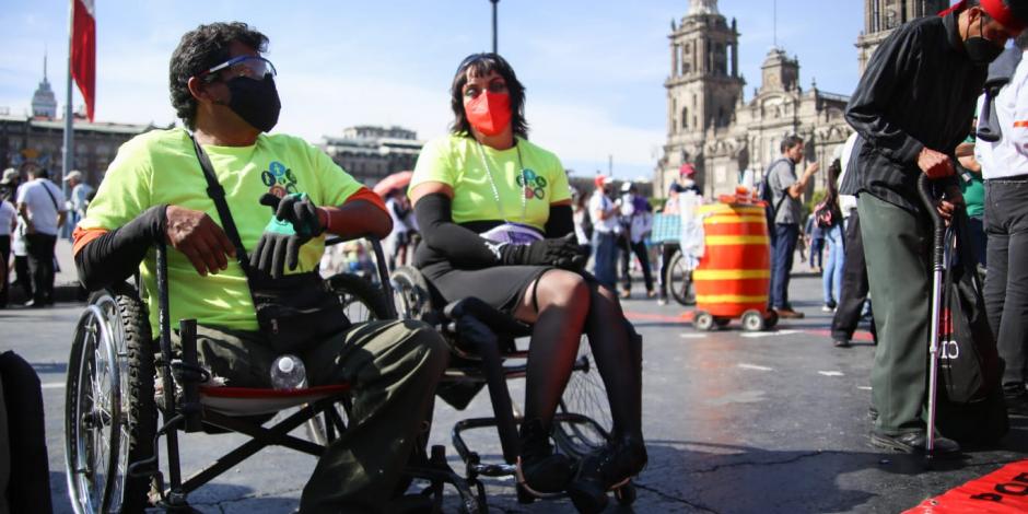 En el Día Internacional de las Personas con Discapacidad, cientos marcharon en la CDMX por visibilizar sus demandas