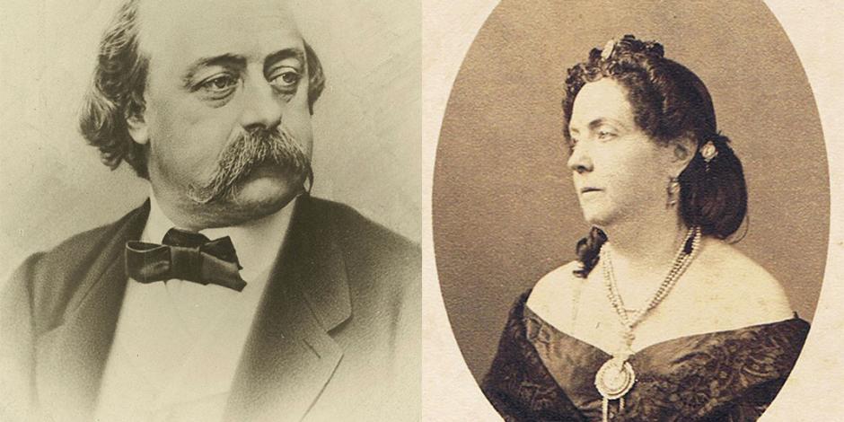 Gustave Flaubert y Louise Colet.
