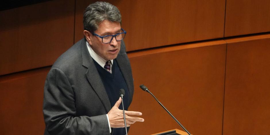 Coordinador de Morena en el Senado, Ricardo Monreal