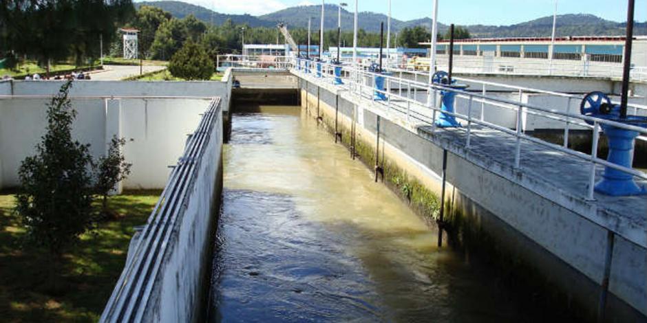 Los embalses del Sistema Cutzamala cuentan con 550.5 millones de metros cúbicos de agua, de los 661.4 millones que se tienen de almacenamiento histórico