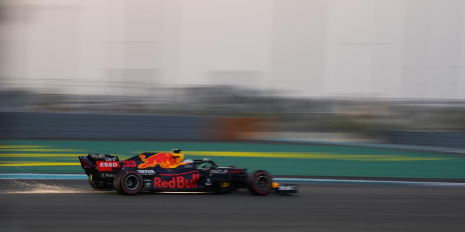 Max Verstappen, en las clasificaciones del GP de Abu Dhabi de la F1