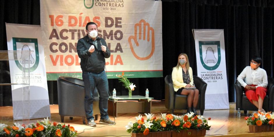 El alcalde, Luis Gerardo “El Güero” Quijano, se pronunció por erradicar la violencia y discriminación contra las mujeres contrerenses