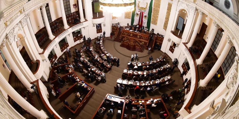 El Congreso de la CDMX declaró concluidos los trabajos correspondientes al primer año de la II Legislatura.