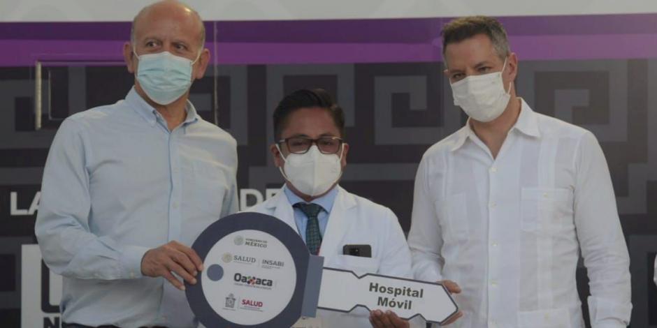 Gobierno de Oaxaca y de México fortalecen el sector salud de la entidad