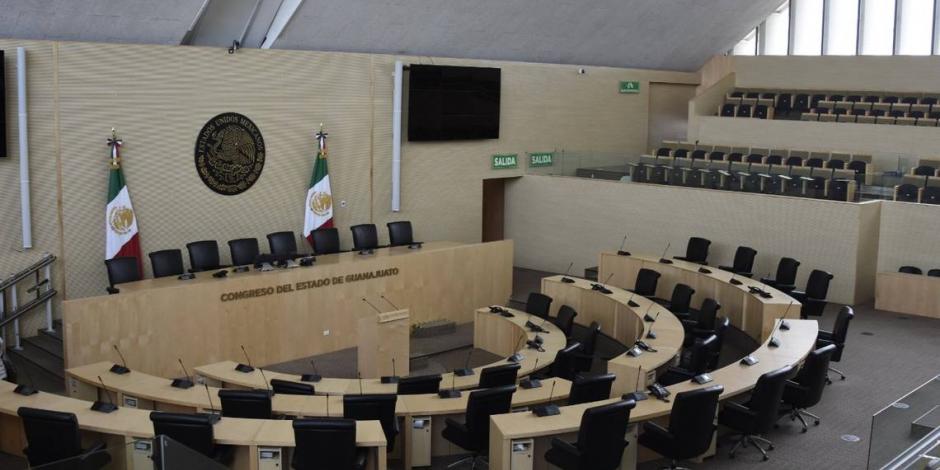 El insultó tuvo lugar durante sesión del Pleno en el Congreso de Guanajuato