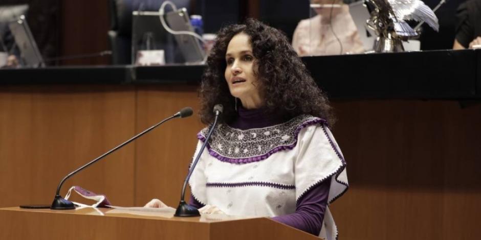 Susana Harp anuncia impugnación para ser candidata de Morena en Oaxaca