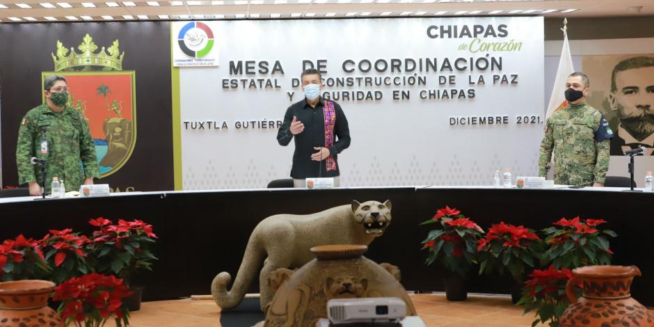 Rutilio Escandón, gobernador de Chiapas