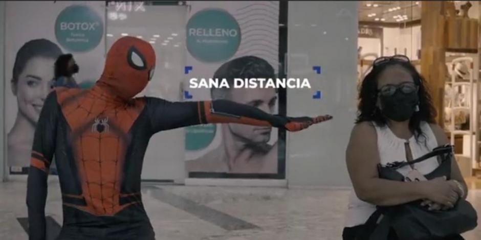 El gobierno de Quinatana Roo utilizó a Spiderman y Darth Vader como una especia de spot publicitaria ante la llegada de Ómicron en la entidad.