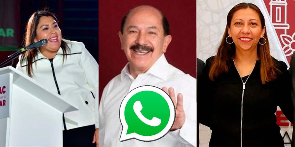 Berenice Hernández, Armando Quintero y Evelyn Parra, fueron los mandatarios hackeados