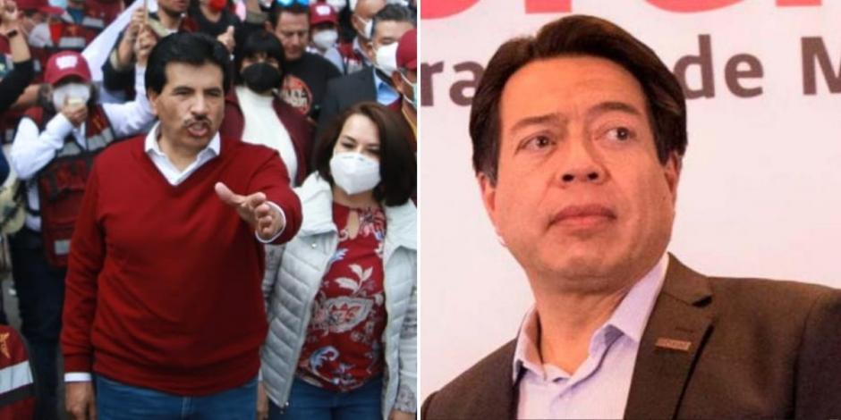 Durante las protestas de este lunes encabezadas por José Ramón Enríquez, el senador acusó que Mario Delgado representa a la mafia del poder al interior de Morena.
