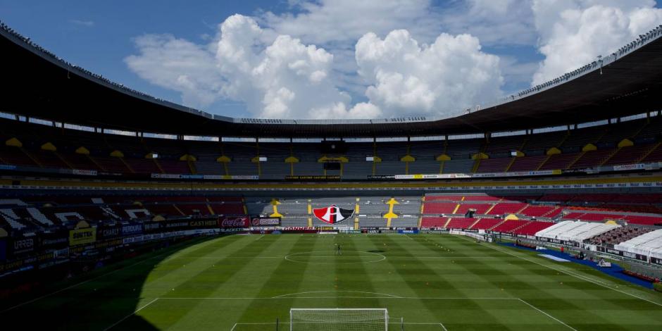 El Estadio Jalisco, donde el campeón Atlas debutará en el Torneo Clausura 2022 de la Liga MX el 15 de enero contra el Atlético de San Luis.