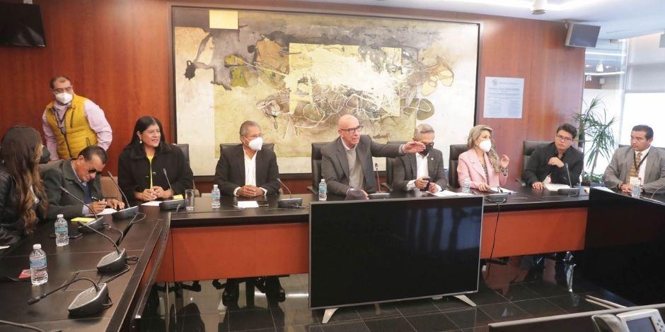 La cancelación de los trabajos de la Comisión Especial de Veracruz se concretó en la reunión de la Junta de Coordinación Política.