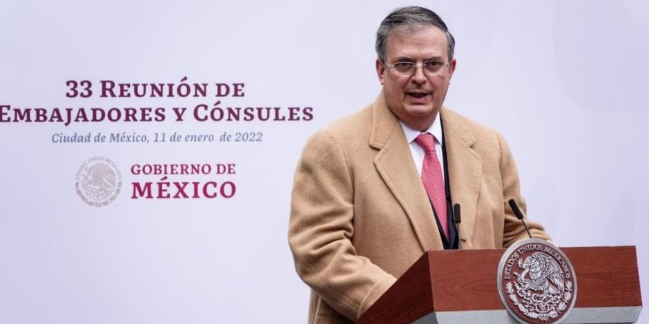 Ebrard: México llevará denuncias a Europol para recuperar patrimonio histórico