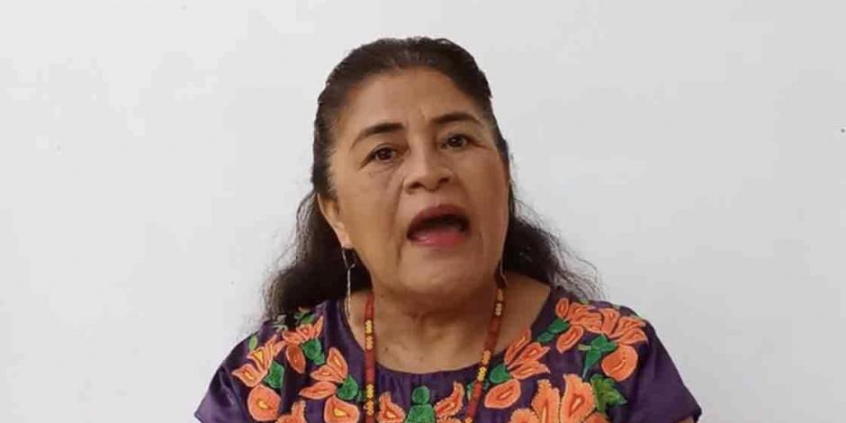 Rogelia González Luis, fundadora del grupo 8 de marzo, del Centro para la Atención a la Mujer Istmeña y de la Casa Refugio “China Yodo".