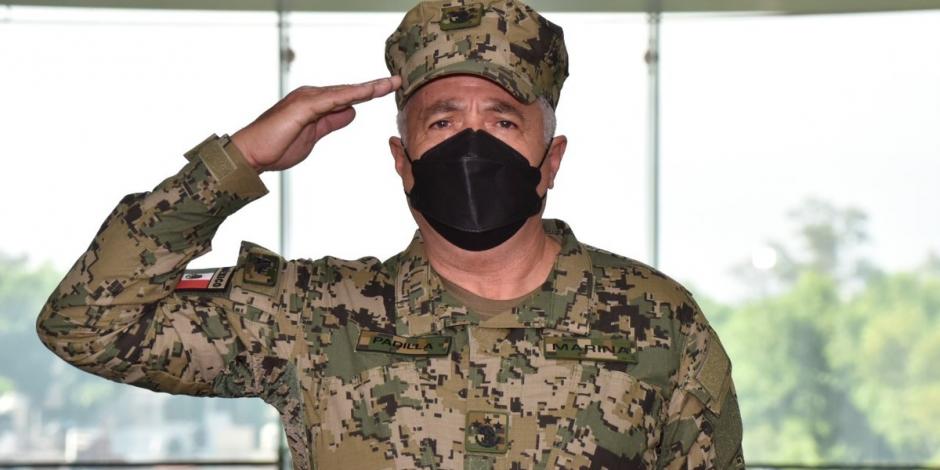 Juan José Padilla, nuevo jefe del Estado Mayor de la Armada de México