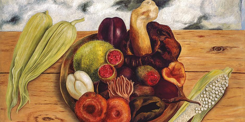 Los frutos de la tierra (1938), de Frida Kahlo.