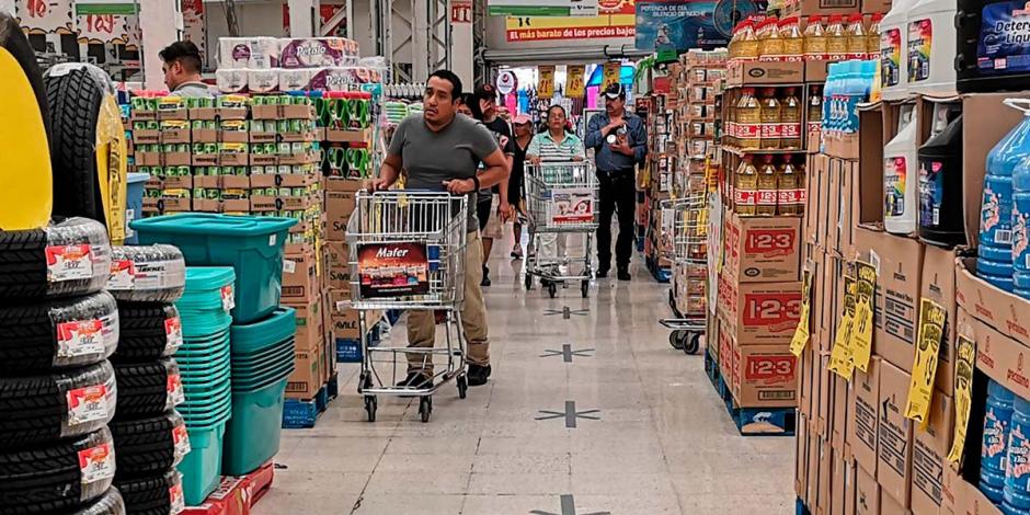 Supermercados (abarrotes y perecederos) representaron el 33.0 por ciento de la venta total de la ANTAD
