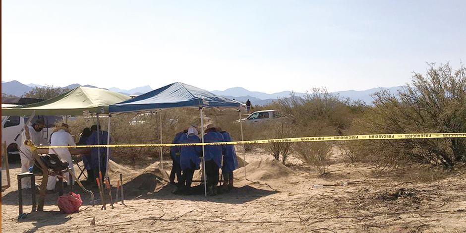 Acciones de búsqueda de personas en Coahuila, en noviembre.