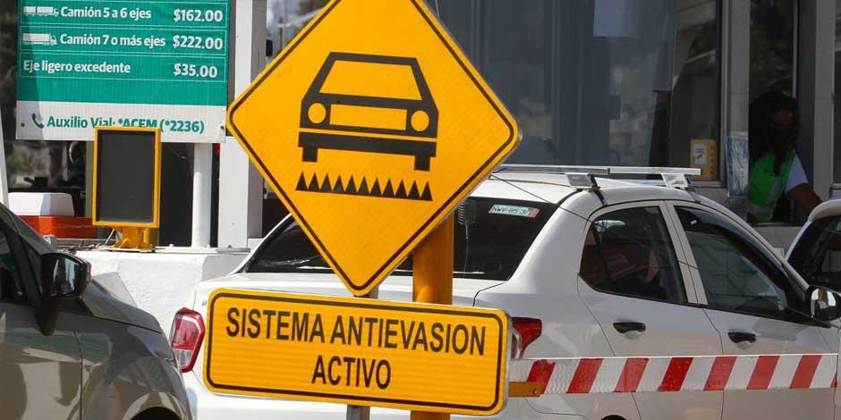 Advertencia en caseta de Las Américas: Protestan por el sistema "poncha llantas"