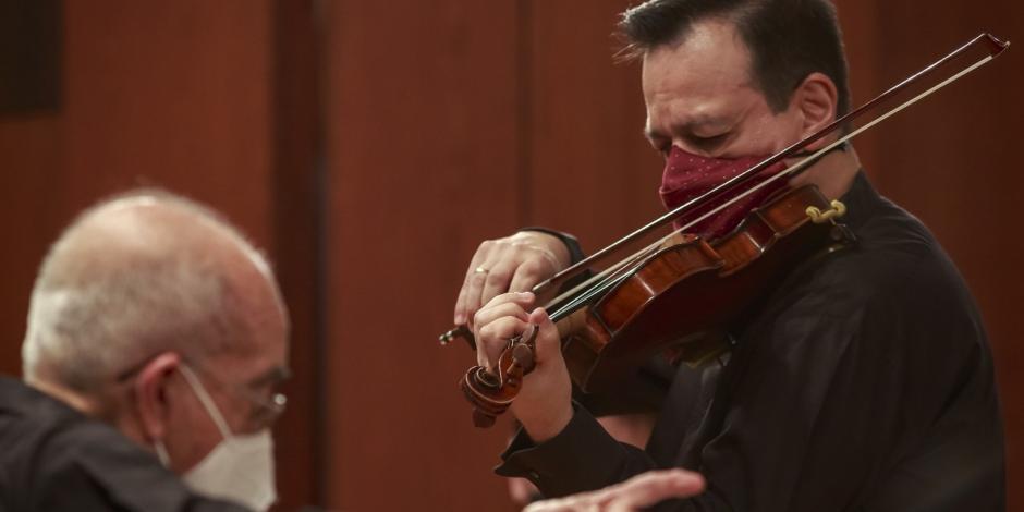 Músicos de la Orquesta de Cámara de Bellas Artes ofrecerán concierto virtual.