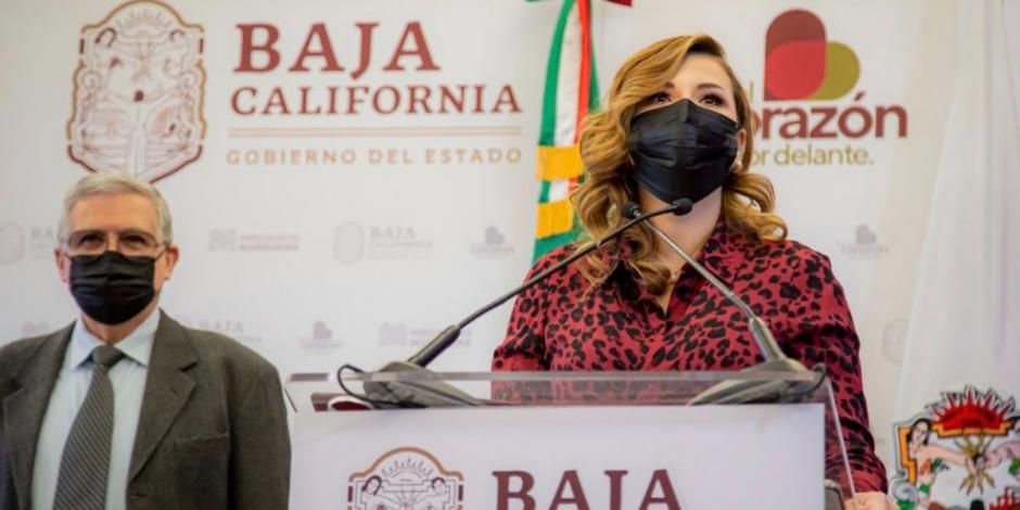 La gobernadora reiteró la condena por los asesinatos de los periodistas Margarito Martínez Esquivel y Lourdes Maldonado López.