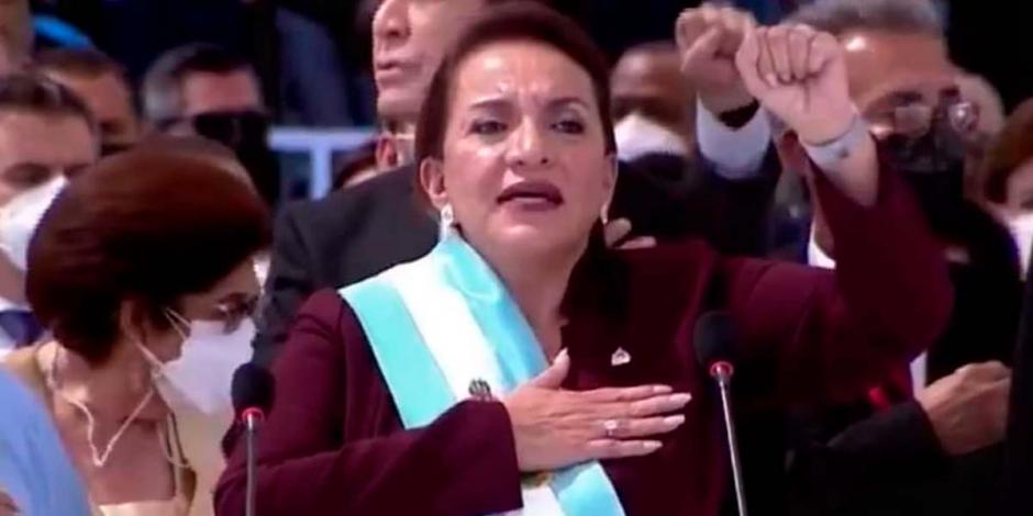 Xiomara Castro es la primera presidenta de Honduras