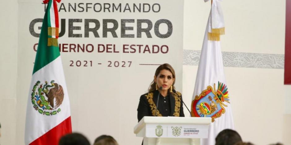 Evelyn Salgado reconoció el apoyo que el Presidente Andrés Manuel López Obrador da a Guerrero.