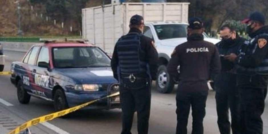 Policías Bancarios de la SSC frustraron el asalto de dos unidades de transporte de carga en la México-Puebla