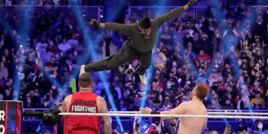 Bad Bunny vuelve a la Royal Rumble de la WWE e impacta con sus quebradoras