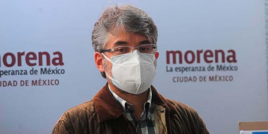 Tomás Pliego, presidente de Morena en la CDMX..