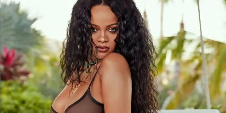 Rihanna se deja ver en concierto de A$AP Rocky y luce divina tras convertirse en mamá (VIDEO)