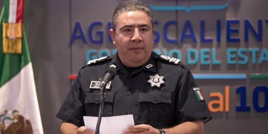 Porfirio Javier Sánchez Mendoza, secretario de Seguridad Pública del estado de Aguascalientes.