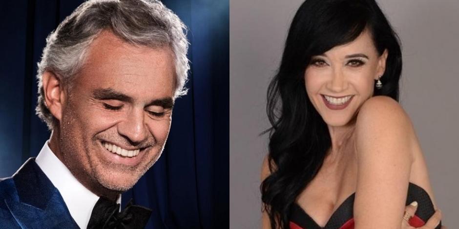 Susana Zabaleta cantará con Andrea Bocelli en la Riviera Maya