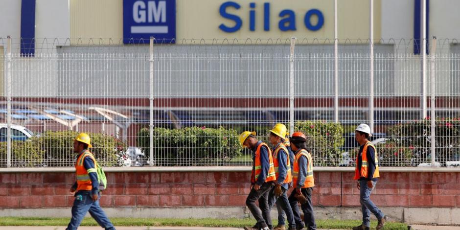 Planta de General Motors en Silao..