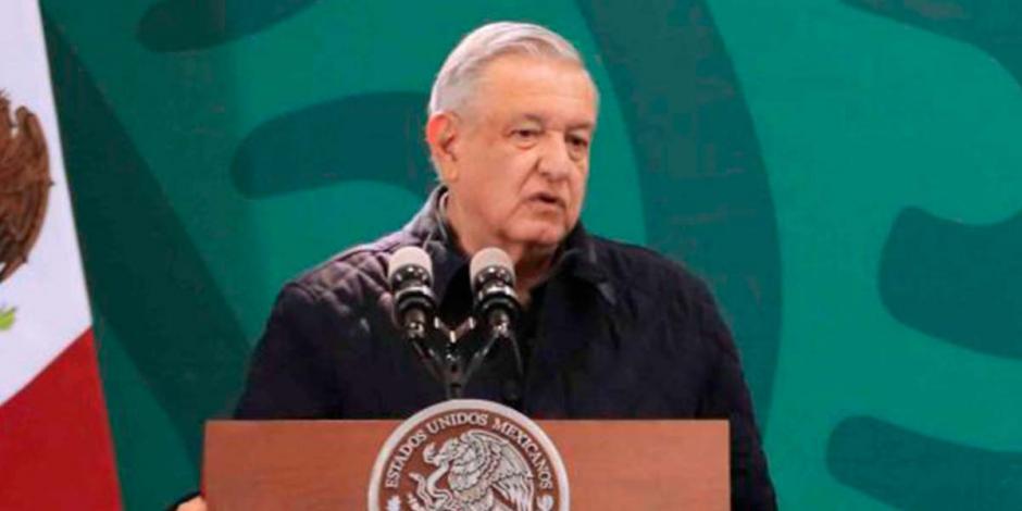 AMLO ofreció este viernes 4 de febrero de 2022 conferencia de prensa, conocida como la "mañanera", desde el estado de Tlaxcala..