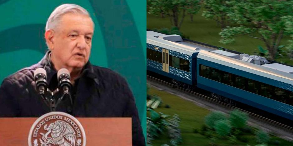 AMLO destacó que el Tren Maya será fabricado en Ciudad Sahagún, como en su momento fueron construidos ahí los convoyes de la línea 2 del Metro cuando era jefe de Gobierno de la Ciudad de México
