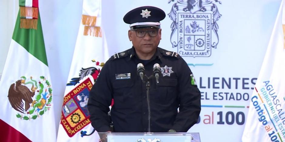 Jonás Chávez Marín, el nuevo titular de la Secretaría de Seguridad Pública de Aguascalientes.