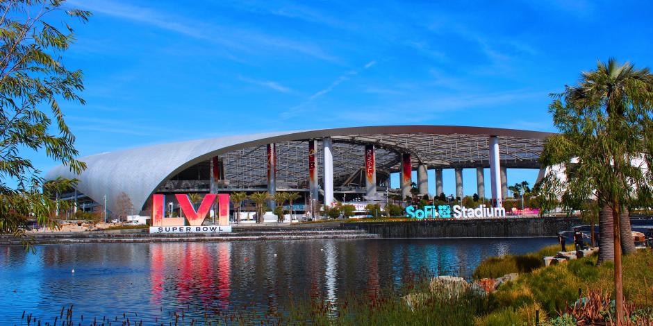 El SoFi Stadium albergará el Super Bowl LVI.