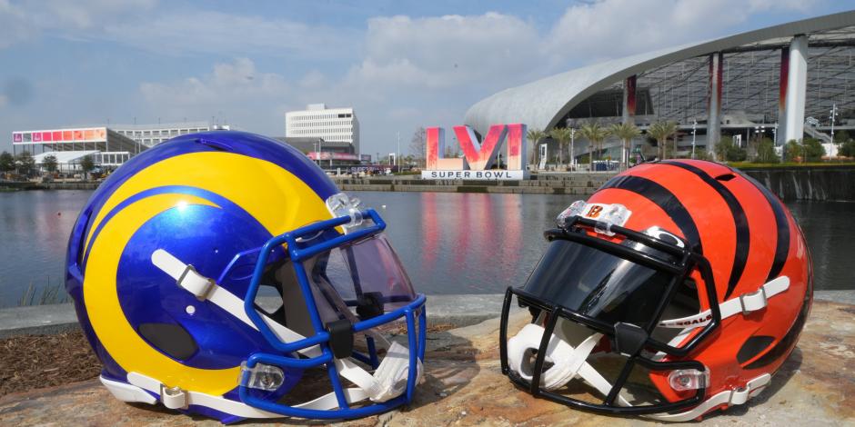 Los Angeles Rams y los Cincinnati Bengals se enfrentan en el Super Bowl LVI.