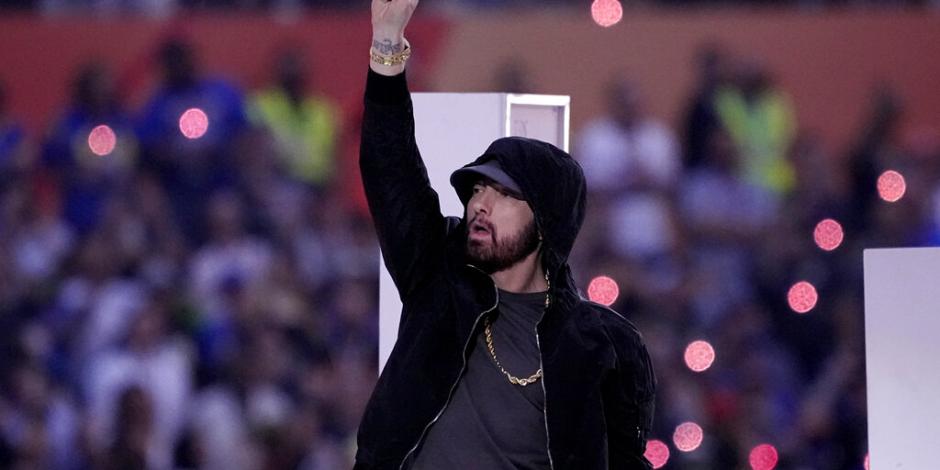 Así fue el show de Eminem en el medio tiempo del Super Bowl