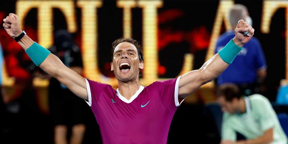 Rafael Nadal avanza a la siguiente ronda en el abierto Mexicano de Tenis.