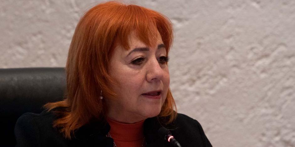 Rosario Piedra Ibarra, presidenta de la CNDH