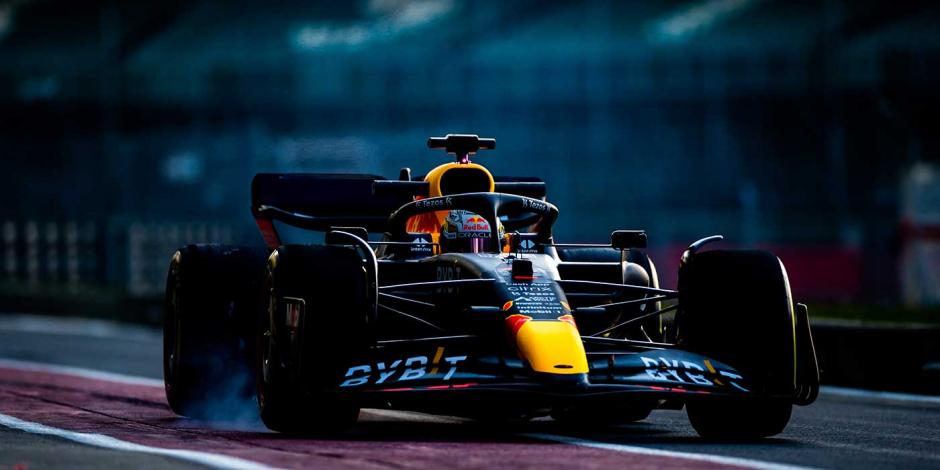 Red Bull con Checo Pérez tuvo sus primeras pruebas de la F1 en Barcelona.