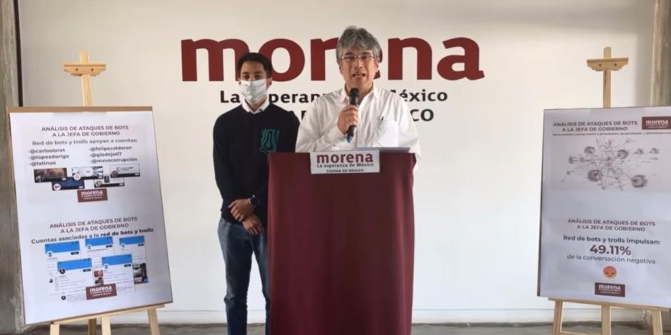 Tomás Pliego Calvo. dirigente de Morena en la Ciudad de México.