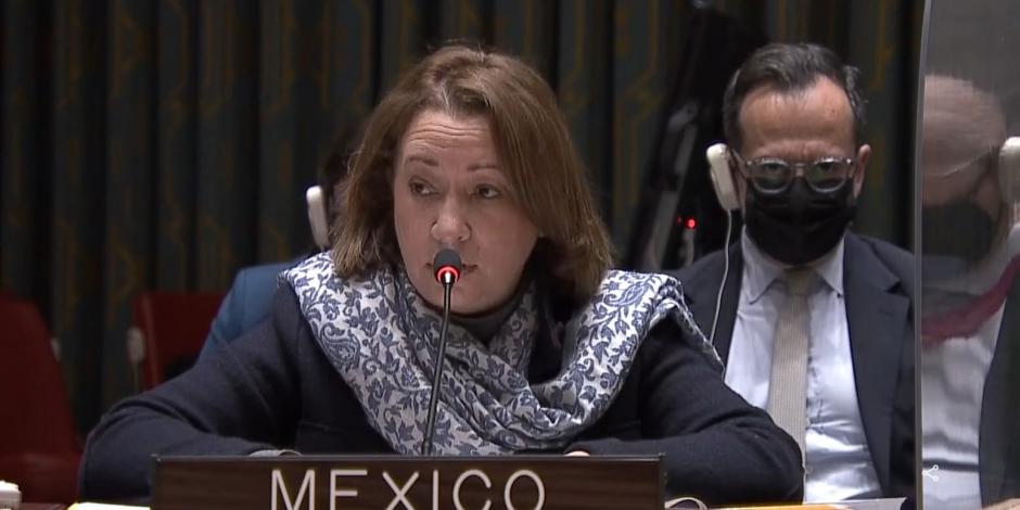 Alicia Buenrostro Massieu, representante de México ante la ONU.