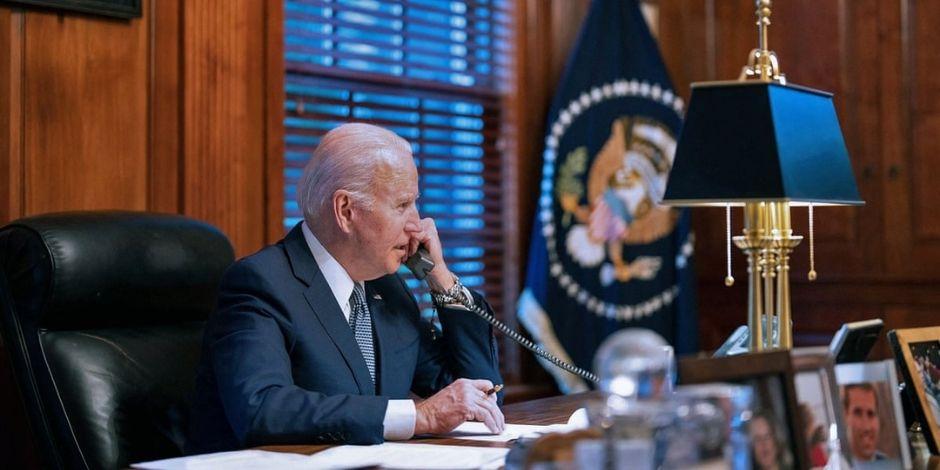 Joe Biden conversó con Volodimir Zelenski sobre sanciones a Rusia.
